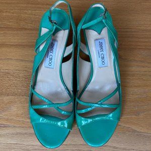Mint Green Jimmy Choo Heels
